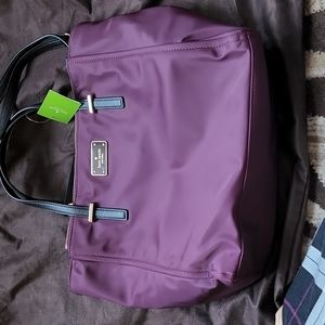 BNWT - Kate Spade Wilson Road purse in Deep Plum